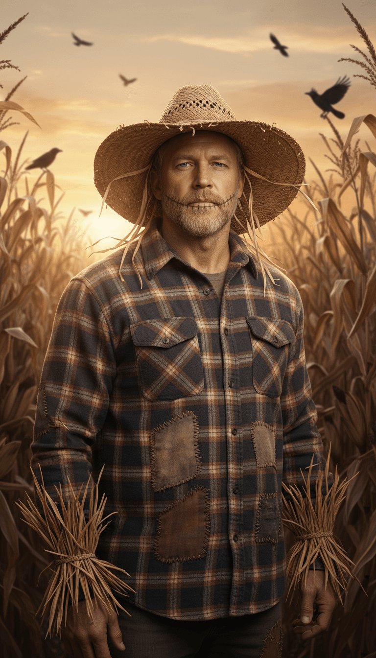 Scarecrow AI Halloween costume example