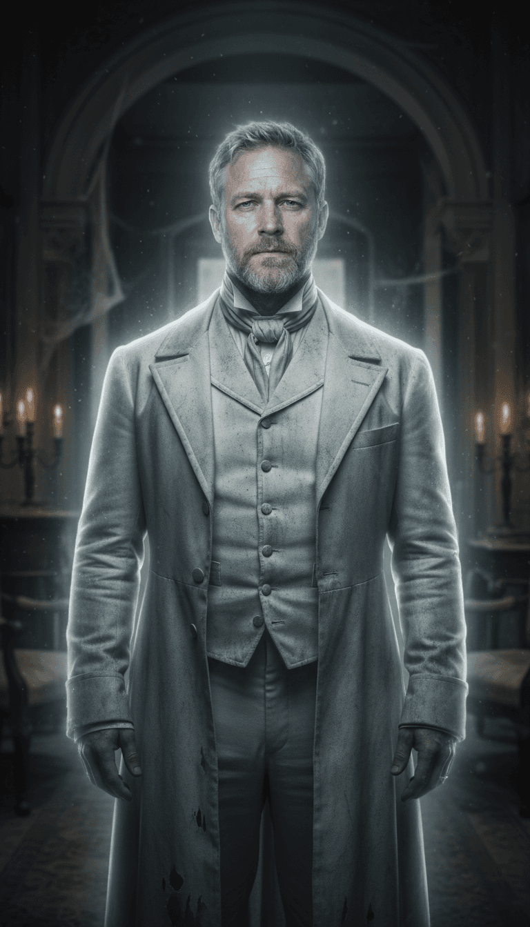 Victorian Ghost AI Halloween costume example