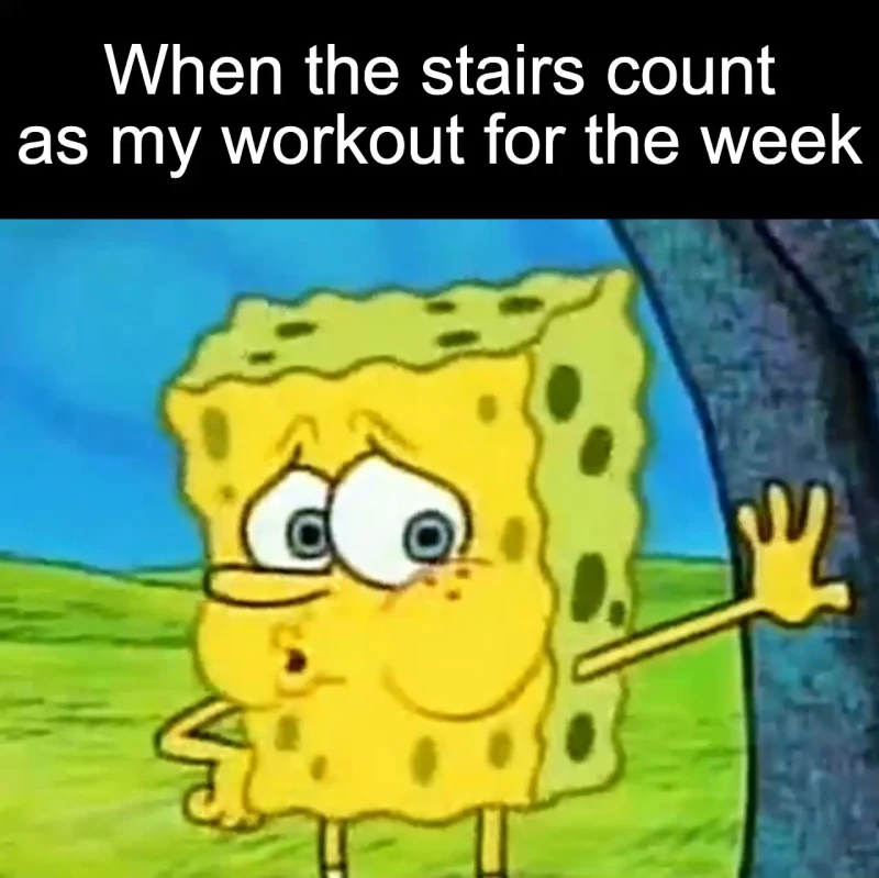 A week's worth of stairs: When the stairs count as my workout for the week